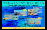 Produktübersicht 2009 - Tunesday Rec · 2009. 3. 23. · Playbacks für Drummer Vol. 7 – Vocal Tracks 1 (Rock) (Best.-Nr.: GI 117) von Substyle, mit Clicktrack! Mit „Playbacks