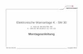 Elektronische Warnanlage K - SM 30schaltbau-refurbishment.de/wp-content/uploads/2011/11/de... · 2016. 5. 11. · Seite 7 40mm 124mm 105,5mm 28mm 88mm 16mm 26mm 18mm 120mm 123mm 4