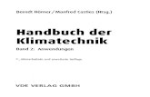 Handbuch der Klimatechnik / Band 2 / Anwendungen · 2018. 11. 21. · Inhaltsverzeichnis 6 RaumlufttechnischeAnlagen 143 U. Busweiler, K. Müller, U. Schnieder 6.1 Einleitung 144