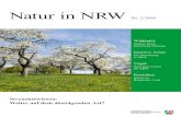 Natur in NRW · 2018. 6. 21. · Warum? Die Wildäpfel wurden ... Aufgaben kommen auf die Natur-schutzverwaltung zu. Lesen Sie in die-ser Ausgabe, wie die EU-Verordnung ... Entwicklung