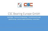 CSC BearingEurope GmbH · 2017. 6. 19. · CSC BearingEurope GmbH | | Tel +49 9383 873 9000 CSC | Herstellerbezeichnungen Hersteller CSC SKF FAG NSK Zeichen für die Lagerbauart 719