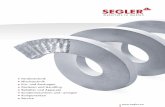 SEGLER – materials in motion · 2018. 11. 14. · SEGLER SEGLER Lösungen nach Maß Seit über 100 Jahren steht der Name SEGLER für Fördertechnik auf höchstem Niveau. So individuell