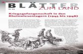 Nr. 63 - Rheinwiesenlagerrheinwiesen-lager.de/wp-content/uploads/2015/03/Rhein...Die Haager Landkriegsordnung von 1907 sowie die Genfer Konventionen von 1929 regelten offiziell den