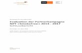 Bundesamt für Gesundheit BAG Evaluation der Partnerkampagne … · Impressum Evaluation der Partnerkampagne NPT «SmokeFree» 2014 - 2017 Schlussbericht Zürich/Biel, 22. März 2018