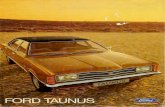 Ford Taunus I - Niemcy, 01 · Ford Taunus'74. In ihm steckt ein neues Auto. Dieser Text wurde von einem geschrieben, der Gelegenheit hatte, den Ford Taunus '74 einem gründ lichen