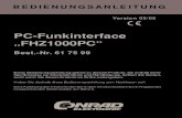 PC-Funkinterface „FHZ1000PC“ · 2010. 4. 1. · Version 03/05 PC-Funkinterface „FHZ1000PC“ Best.-Nr. 61 75 99 Diese Bedienungsanleitung gehört zu diesem Produkt. Sie enthält