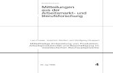 Sonderdruck aus: Mitteilungen aus der Arbeitsmarkt- und ...doku.iab.de/mittab/1990/1990_4_MittAB_Pusse_Guertler_Ruppert.pdf · MittAB 3/1984, S. 346 ff. Dieselben, ... Marktes im