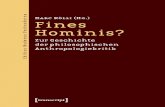 Marc Rölli (Hg.) · 2015. 12. 13. · Marc Rölli (Hg.) Fines Hominis? Zur Geschichte der philosophischen Anthropologiekritik 2015-03-06 14-33-07 --- Projekt: transcript.titeleien