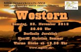 MG Starrkirch-Wil Starrkirch-Wil musiziertarr. Willy Hautvast Pause Wild West! The Best of Ennio Morricone arr. Ray Woodfield Sponsor: HB Kanzlei Heinz Baumann, Olten Indian Summer