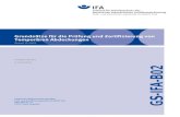 Stand 12.2019 Prüfgrundsatz GS-IFA-B02 B02 IFA GS - DGUV · PDF file Flächengewicht nach DIN EN ISO 29073-1: ≥ 250 g/m² (bei nicht selbsthaftenden Temporären Abdeckungen) 5.4.3.8
