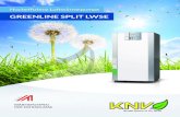 GREENLINE SPLIT LWSE · 2016. 11. 7. · Hocheffizienz Luftwärmepumpe:6 WSE Für Neubau und Sanierung Luft-Wasser Wärmepumpen nutzen die kostenlose Umweltenergie aus der Umgebungsluft.