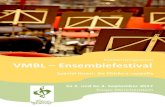 Konzertprogramm VMBL Ensemblefestival · 2017. 8. 15. · Serenata . 10 KONZERT 3 SAMSTAG 2. SEPTEMBER 17.00 UHR KUSPO MÜNCHENSTEIN Musikschulorchester Musikschule Binningen-Bottmingen
