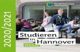 2020/2021 - Studentenwerk Hannover · 2021. 1. 14. · Ob du gerade »frisch« ins Hochschulleben startest oder schon ein paar Semester dabei bist: Wir vom Studentenwerk Hannover