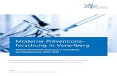 Moderne Präventions forschung in Vorarlberg...an der Medizinischen Universität Innsbruck, war der erste dem Auswertungen in diesem riesigen Umfang gelungen sind. Diese Forschungsergebnisse