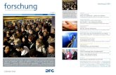 Das Magazin der Deutschen Forschungsgemeinschaft Titel ... · PDF file Der Pendler – das unbekannte Wesen E in beliebiger Montagmorgen im Ruhrgebiet: Der Verkehrsfunk bringt nur