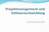 Projektmanagement und Softwareentwicklung 2018. 11. 23.آ  Gegenأ¼berstellung klassisch vs. agil 27.11.2017