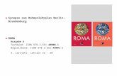 Synopse zu€¦  · Web view2021. 2. 19. · geht detailliert hervor, wie mit dem lateinischen Unterrichtswerk ROMA die Anforderungen des Kerncurriculums Latein im 3. Lernjahr erfüllt