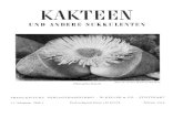 KAKTEEN - DKG · 2019. 3. 2. · KAKTEEN UND ANDERE SUKKULENTEN Pleiospilos bolusii Phot. H. Cordes, Hamburg-Flottbek FRANCKH'SCHE VERLAGSHANDLUNG • W. KELLER & CO • STUTTGART