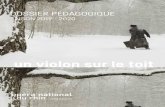 DOSSIER PÉDAGOGIQUE - Opéra national du Rhin · 2019. 11. 14. · Bock en 1956 s’avère très fertile et aboutit sur une collaboration, pour Fiorello ! (1960) et pour Un violon