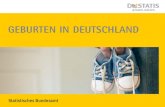 Geburten in Deutschland - Statistische BibliothekMit den Bezeich nungen „Geborene“ oder „Ge burten“ sind deshalb in dieser Broschüre nur lebend geborene Kinder gemeint. 2006
