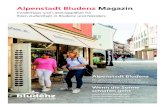Alpenstadt Bludenz Magazin - vorarlberg-alpenregion.at · Reisedaten und Ihre persönliche Merkliste abgespeichert. Personalisiert Alle Infos speziell auf Sie zugeschnitten. Aktuell