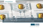 SIMATIC IT - Siemens ... SIMATIC IT SIMATIC IT eBR V6.1.5 Konformitätserklärung ERES Produktinformation Elektronische Aufzeichnungen / Elektronische Unterschriften (ERES) 10/2018