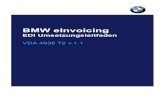 VDA 4938 implementation guide - BMW ... Austausch der VDA 4938 T2 Rechnungen zwischen BMW und den Partnern