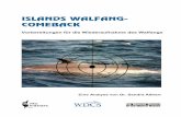 ISLANDS WALFANG- COMEBACK - Tierschutz | Tierrechttierschutz-tierrecht.weebly.com/uploads/2/8/1/5/28159335/... · 2018. 9. 10. · Islands für das Fleisch von Walen und Delfinen,