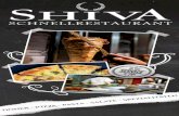 SHIVA | Schnellrestaurant...33 Shiva Weichkdse, Tsatsiki, Tomatensahnesauce (qc,gD 3H Tonno (H) Thunfisch, Zwiebeln, Tomatensahnesauce (ascdi) 35 Döner (IH8) Dönerfleisch, Paprika.