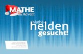 MATHE · 2018. 5. 17. · „Die Mathe-Wichtel“ Band 1 und Band 2 Humorvolle Aufgaben mit Lösungen für mathematisches Entdecken ab der Grundschule“, SpringerSpektrum 2014 MATHE