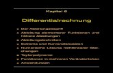 Kapitel 6 - Technische Hochschule Nürnberg32 +6 0:0075 = 28:4157: Der Fehler ergibt sich zu " = ˇ 0:00752 = 0:0002. Der korrekte Wert ware¤ also A =28:4159. b) Das Differential