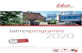 2019-12-13 bbz Jahresprogramm 2020 · 2019. 12. 13. · • 1 CNC-Drehmaschine Gildemeister CTX alpha 500 V 6 mit Siemens-Steuerung 840 D -ERGOline • 1 CNC-Drehmaschine Gildemeister