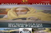 Starke Frauen - Sunday Gazetteepaper.sundaygazette.de/pdf/SundayGazette_Edition_381.pdf · 2018. 5. 17. · weils max. 50 Teams zugelassen werden. Ausgangspunkt und Rallye Zentrum