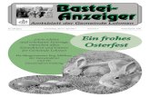 Bastei- Anzeiger - Lohmen...22. Jahrgang Donnerstag, den 21. April 2011 Nummer 4 Verkaufspreis: 0,60 † Amtsblatt der Gemeinde Lohmen Bastei-Anzeiger Bastei-Anzeiger... sowie schöne