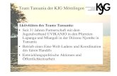 Team Tansania der KJG Mömlingen · 2011. 4. 19. · Oberstufe am BSO und Ralos Vertriebs GmbH (Michelstadt) helfen SchülerInnen in Afrika Projektstand: Im Frühjahr 2010 werden