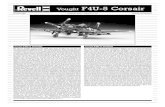 Vought F4U-5 Corsair - Revell 2020. 8. 31.آ  Vought F4U-5 Corsair A 04527-0389 2006 BY REVELL GmbH &