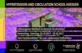 HYPERTENSION AND CIRCULATION SCHOOL HEESSEN · 2017. 8. 10. · Seminar für Studierende HYPERTENSION AND CIRCULATION SCHOOL HEESSEN Donnerstag - Samstag: 26.10.2017 - 28.10.2017