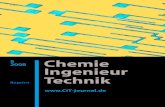 Chemie Ingenieur ˇˇˆ ˙ ˝ Technik · 2012. 4. 20. · Chemie Ingenieur Technik Verfahrenstechnik · Technische Chemie · Apparatewesen · Biotechnologie Herausgeber: DECHEMA GDCh