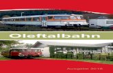 Oleftalbahnoleftalbahn.eu/fahrplanheft_2018.pdf · Bahnwandern mit der Oleftalbahn: Ausgehend von den Haltestel-len in Kall, Gemünd, Olef, Schleiden und Blumenthal wurden GPS-Touren