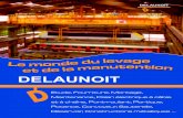 catalogue delaunoit 2013 site - Hellopro.fr...1921 : Fondation des Etablissements Eugène DELAUNOIT, spécialiste en appareils de levage et manutention. Cet événement marque le début
