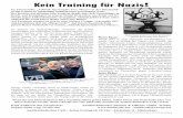 Kein Training für Nazis - Blackblogs...„Athletik Sportstudio Uwe Meyer“ bieten ihnen die Mög-lichkeit, sich die körperlichen Fähigkeiten anzueignen, die sie dann auf der Straße