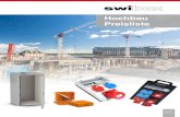 Hochbau Preisliste - Swibox · PDF file 2019. 5. 28. · Hochbau Preisliste. swibox - DISTRO Stromverteiler Stromverteiler Stromverteiler Artikelnummer Beschreibung Preis Artikelnummer