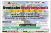 Deutscher Bohle Kegler Verband e.V. · 2019. 3. 10. · Deutscher Bohle Kegler Verband e.V. Disziplinverband im Deutschen Kegler- und Bowlingbund e.V. Deutsche Meisterschaft Bohle