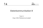 Datenkommunikation II - RWTH Aachen University · 2002. 5. 19. · Codierung der Informationen Codierungsvarianten: • Quellcodierung • Leitungscodierung • Kanalcodierung Umwandlung