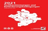 Beförderungsbedingungen - kvg-bus.de · 2020. 12. 21. · Der VBN-Tarif gilt für alle Öffentlichen Personennahverkehre im Sinne von § 42 und § 43 Nr. 2 Perso-nenbeförderungsgesetz