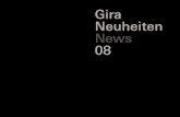 Giersiepen GmbH & Co. KG Elektro-Installations- Neuheiten ...48731_Titel_Neuheiten_08.fh11 13.03.2008 16:32 Uhr Seite 1 Gira Neuheiten News 08 Best.-Nr. 1803 10 04/08 80. 23 Gira Giersiepen