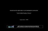 OLIFANTS RIVER CATCHMENT 2016. 10. 6.آ  OLIFANTS RIVER CATCHMENT STUDY An investigation into water use