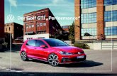Der Golf GTI „Performance“ - Volkswagen · 2020. 7. 15. · Der Golf GTI „Performance ... 3) Die angegebenen Verbrauchs- und Emissionswerte wurden nach den gesetzlich vorgeschriebenen