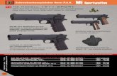 Schreckschusspistolen 9mm P.A.K. - ESC GmbHDie berühmte Luger P08, auch Parabellumpistole genannt, war eine der meistgebauten Handfeuer- waffen überhaupt. Sie diente von 1908 bis