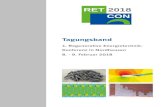 1. Regenerative Energietechnik- Konferenz in Nordhausen 8. - 9. … · 2018. 4. 6. · Hochschule Nordhausen Weinberghof 4 99734 Nordhausen Tagungsband RET.Con 2018 Tagungsband 1.